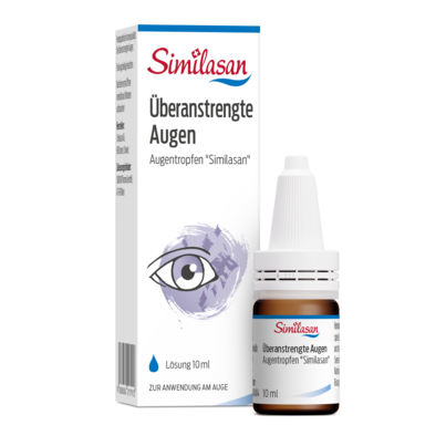Sie sehen eine Packung Überanstrengte Augen Augentropfen „Similasan“, Produktbild: 01 Überanstrengte Augen Augentropfen „Similasan“, A-Nr.: 4217914 - 01