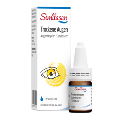 Sie sehen eine Packung Trockene Augen Augentropfen „Similasan“, Produktbild: 02 Trockene Augen Augentropfen „Similasan“, A-Nr.: 0751953 - 02