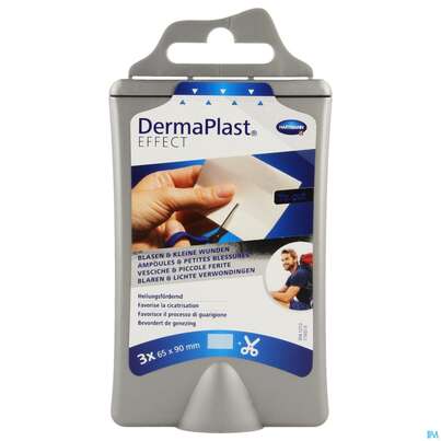Sie sehen eine Packung Blasenpflaster Dermaplast Zuschneidbar 6,5x 9cm 3st, Produktbild: 01 Blasenpflaster Dermaplast Zuschneidbar 6,5x 9cm 3st, A-Nr.: 3741599 - 01
