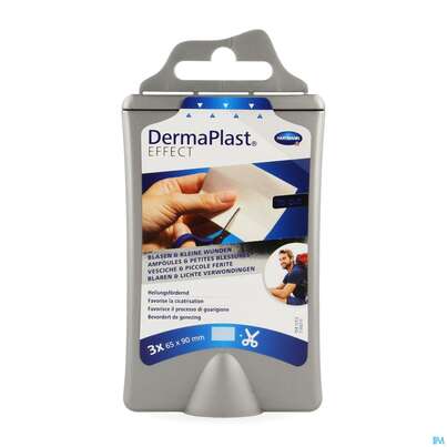 Sie sehen eine Packung Blasenpflaster Dermaplast Zuschneidbar 6,5x 9cm 3st, Produktbild: 02 Blasenpflaster Dermaplast Zuschneidbar 6,5x 9cm 3st, A-Nr.: 3741599 - 02