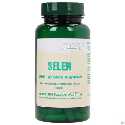 Bios Selen 200 µg 100 Kapseln, A-Nr.: 3893180 - 02