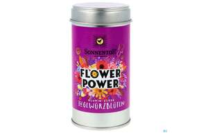 Sonnentor Gewuerzbluetenzubereitung Bio Flower Power Streudose 07376 40g, A-Nr.: 3391047 - 01