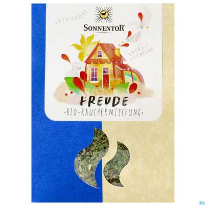 Sie sehen eine Packung Sonnentor Raeuchermischung Freude 00688 20g, Produktbild: 01 Sonnentor Raeuchermischung Freude 00688 20g, A-Nr.: 5636292 - 01