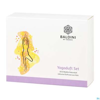 Sie sehen eine Packung Taoasis Baldini Set/yogaduft M.oel 10ml +duftvase Holzkugel 1st, Produktbild: 02 Taoasis Baldini Set/yogaduft M.oel 10ml +duftvase Holzkugel 1st, A-Nr.: 4158382 - 02