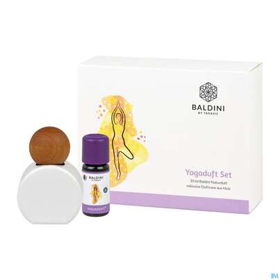 Sie sehen eine Packung Taoasis Baldini Set/yogaduft M.oel 10ml +duftvase Holzkugel 1st, Produktbild: 04 Taoasis Baldini Set/yogaduft M.oel 10ml +duftvase Holzkugel 1st, A-Nr.: 4158382 - 04