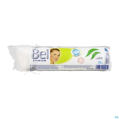 Sie sehen eine Packung Bel Premium Pads +aloe Vera +vitb5 Microfaser Klein Rund 75st, Produktbild: 01 Bel Premium Pads +aloe Vera +vitb5 Microfaser Klein Rund 75st, A-Nr.: 3088082 - 01