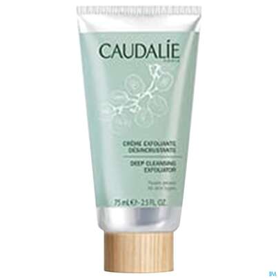 Sie sehen eine Packung Caudalie Gesichtspeeling Porentief Reinigend 75ml, Produktbild: 01 Caudalie Gesichtspeeling Porentief Reinigend 75ml, A-Nr.: 4550453 - 01