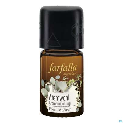 Farfalla Aromamischung Sandelholz Atemwohl 5ml, A-Nr.: 4907524 - 01