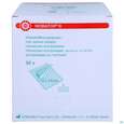 Sie sehen eine Packung Vlieskompressen Nobatop Steril 4fach 10x 10cm 50x2 100st, Produktbild: 01 Vlieskompressen Nobatop Steril 4fach 10x 10cm 50x2 100st, A-Nr.: 2336230 - 01