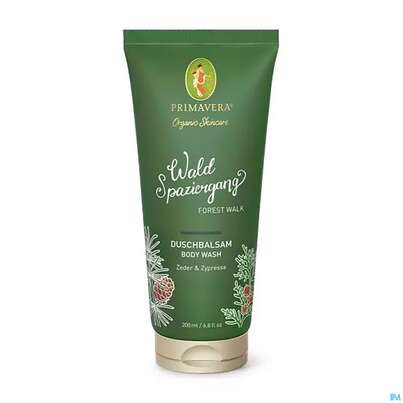 Sie sehen eine Packung Primavera Waldspaziergang Duschbalsam 200ml, Produktbild: 01 Primavera Waldspaziergang Duschbalsam 200ml, A-Nr.: 5377614 - 01