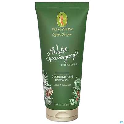 Sie sehen eine Packung Primavera Waldspaziergang Duschbalsam 200ml, Produktbild: 02 Primavera Waldspaziergang Duschbalsam 200ml, A-Nr.: 5377614 - 02