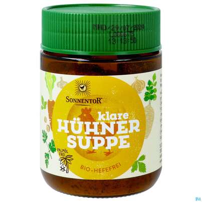 Sonnentor Huehnersuppe Klar Bio Glas 01474 100g, A-Nr.: 4389710 - 01