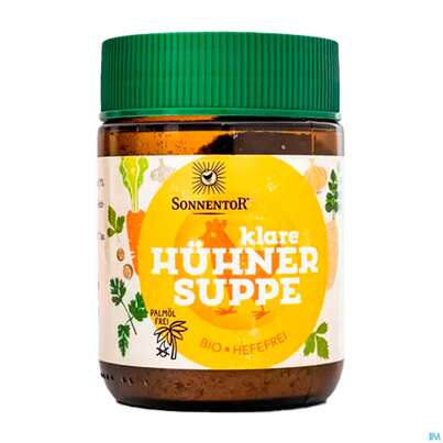 Sonnentor Huehnersuppe Klar Bio Glas 01474 100g, A-Nr.: 4389710 - 02