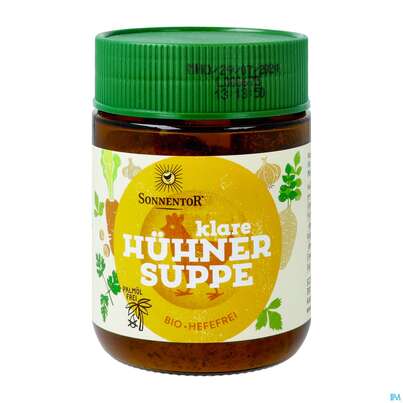 Sonnentor Huehnersuppe Klar Bio Glas 01474 100g, A-Nr.: 4389710 - 04