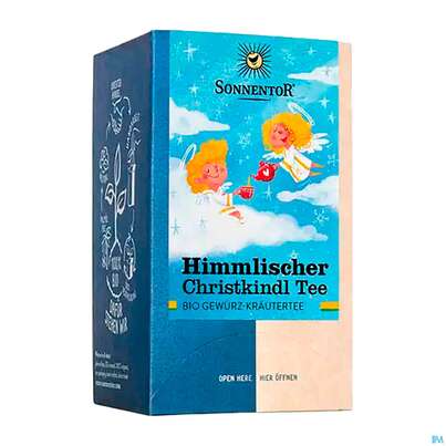Sie sehen eine Packung Sonnentor Tee/bio Himmlischer Christkindl 02305 18st, Produktbild: 05 Sonnentor Tee/bio Himmlischer Christkindl 02305 18st, A-Nr.: 3176024 - 05