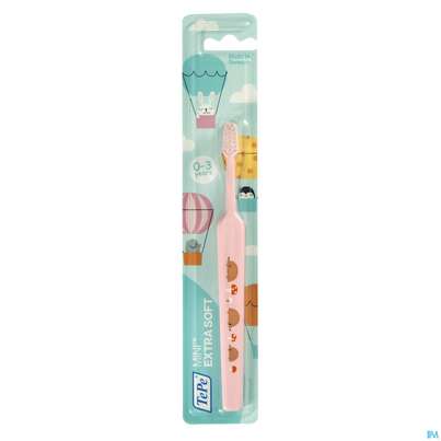 Sie sehen eine Packung Zahnbuersten Tepe Mini X-soft 1st, Produktbild: 08 Zahnbuersten Tepe Mini X-soft 1st, A-Nr.: 3443086 - 08