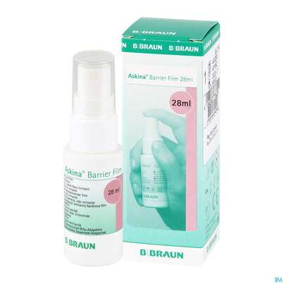 Sie sehen eine Packung Askina Barrier/film Hautschutz Pumpspray 28ml 1st, Produktbild: 04 Askina Barrier/film Hautschutz Pumpspray 28ml 1st, A-Nr.: 4062802 - 04