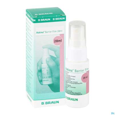 Sie sehen eine Packung Askina Barrier/film Hautschutz Pumpspray 28ml 1st, Produktbild: 05 Askina Barrier/film Hautschutz Pumpspray 28ml 1st, A-Nr.: 4062802 - 05