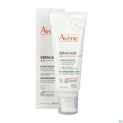 Sie sehen eine Packung Avene Xeracalm/a.d/defi Rueckfettender Balsam 200ml, Produktbild: 03 Avene Xeracalm/a.d/defi Rueckfettender Balsam 200ml, A-Nr.: 4942874 - 03