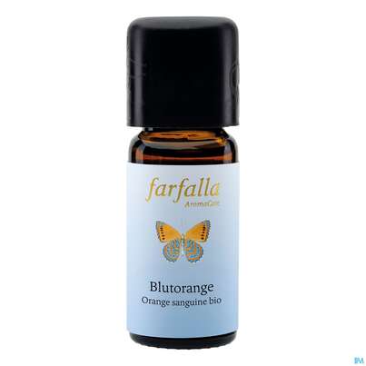 Sie sehen eine Packung Aetherische Oele Farfalla/bio Blutorange 10ml, Produktbild: 02 Aetherische Oele Farfalla/bio Blutorange 10ml, A-Nr.: 5201588 - 02
