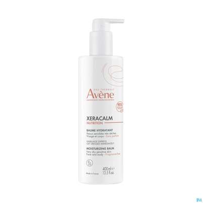Sie sehen eine Packung Avene Xeracalm Nutrition Balsam 400ml, Produktbild: 03 Avene Xeracalm Nutrition Balsam 400ml, A-Nr.: 5744886 - 03