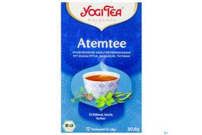 Sie sehen eine Packung Yogi Tea Bio Atem 30,6g 17st, Produktbild: 01 Yogi Tea Bio Atem 30,6g 17st, A-Nr.: 5749932 - 01
