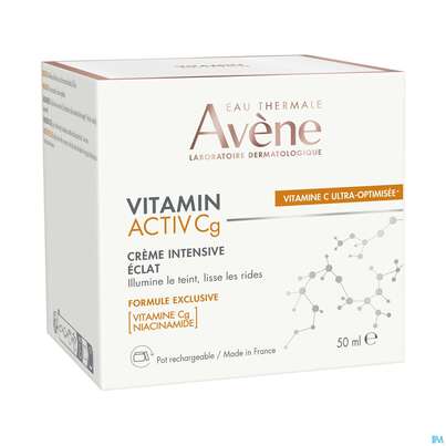 Sie sehen eine Packung Avene Vitamin Activ Cg Intensiv-creme 50ml, Produktbild: 03 Avene Vitamin Activ Cg Intensiv-creme 50ml, A-Nr.: 5826443 - 03