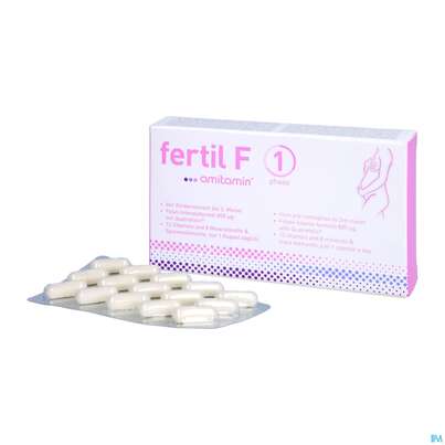 Amitamin Kapseln/quatrefolic Fertil F/phase/1 Vor Schwangerschaft 30st, A-Nr.: 4852131 - 04