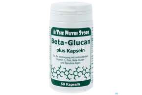 Betaglucan Plus Kapseln Vitamin C Zink Spirulina 60st, A-Nr.: 3821861 - 01