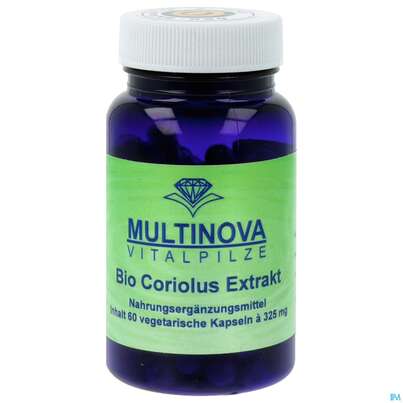 Vitalpilz Kapseln Extrakt/100%/bio Coriolus 60st, A-Nr.: 4097930 - 01