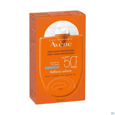 Sie sehen eine Packung Avène Réflexe Solaire Spf 50+ 30ml, Produktbild: 04 Avène Réflexe Solaire Spf 50+ 30ml, A-Nr.: 3822004 - 04