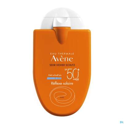 Sie sehen eine Packung Avène Réflexe Solaire Spf 50+ 30ml, Produktbild: 10 Avène Réflexe Solaire Spf 50+ 30ml, A-Nr.: 3822004 - 10