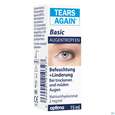 Sie sehen eine Packung Augentropfen Tears Again Basic 15ml, Produktbild: 01 Augentropfen Tears Again Basic 15ml, A-Nr.: 5818805 - 01