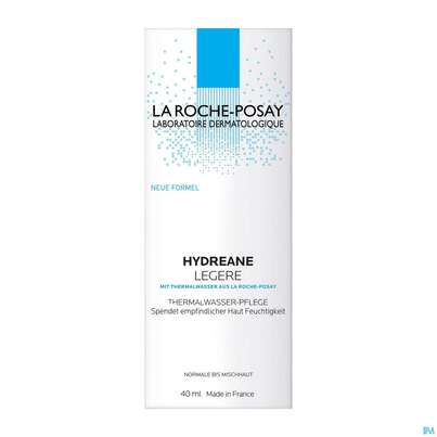 Sie sehen eine Packung La Roche Posay Gesichtspflege Hydreane Leicht 40ml, Produktbild: 01 La Roche Posay Gesichtspflege Hydreane Leicht 40ml, A-Nr.: 3701861 - 01