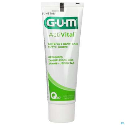 Sie sehen eine Packung Zahnpaste Gum Activital Nr 6050 75ml, Produktbild: 06 Zahnpaste Gum Activital Nr 6050 75ml, A-Nr.: 4885797 - 06