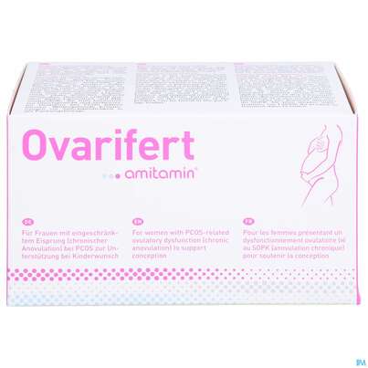 Amitamin Kapseln Ovarifert Bei Pcos Inositol Pcos 120st, A-Nr.: 4586474 - 01