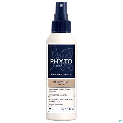 Sie sehen eine Packung Phyto Heat Protection Spray Repair 230c Anti-breakage 175ml, Produktbild: 03 Phyto Heat Protection Spray Repair 230c Anti-breakage 175ml, A-Nr.: 5829890 - 03
