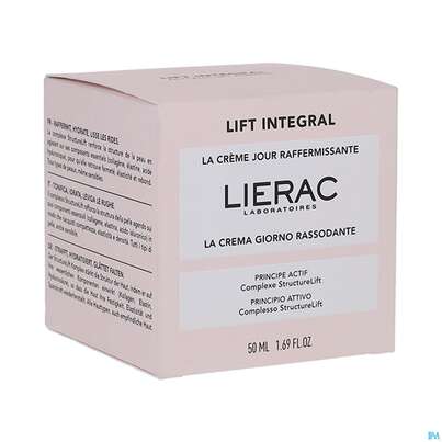 Sie sehen eine Packung Lierac Lift Integral Day Cream Neu 50ml, Produktbild: 03 Lierac Lift Integral Day Cream Neu 50ml, A-Nr.: 5731010 - 03