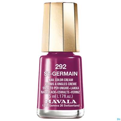 Sie sehen eine Packung Mavala Nagellacke 292 Glam St Germain 5ml, Produktbild: 03 Mavala Nagellacke 292 Glam St Germain 5ml, A-Nr.: 3693133 - 03