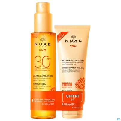 Sonnenprodukte Nuxe/sun Tan Oil Face+body 150ml +gratis After Sun Lotion 100ml Spf50 1pk, A-Nr.: 5806794 - 02