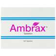 Sie sehen eine Packung Ambrax Tabl 100st, Produktbild: 01 Ambrax Tabl 100st, A-Nr.: 2976834 - 01