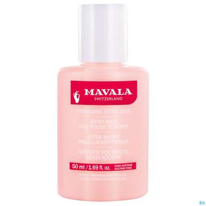 Sie sehen eine Packung Mavala Nagellackentferner Rosa 50ml, Produktbild: 02 Mavala Nagellackentferner Rosa 50ml, A-Nr.: 3965442 - 02
