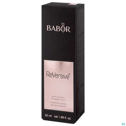 Sie sehen eine Packung Babor Reversive Pro Youth Cream Rich 41083 50ml, Produktbild: 03 Babor Reversive Pro Youth Cream Rich 41083 50ml, A-Nr.: 5578287 - 03
