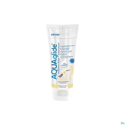 Sie sehen eine Packung Aquaglide Vanille 100ml, Produktbild: 02 Aquaglide Vanille 100ml, A-Nr.: 5133496 - 02