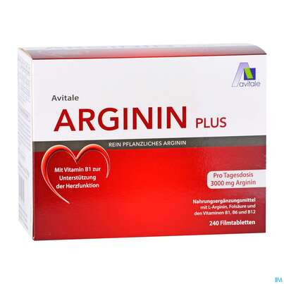 Arginin Plus/filmtabl Vit B1+b6+b12+folsaeure 240st, A-Nr.: 5431259 - 03
