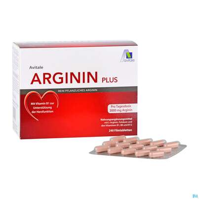 Arginin Plus/filmtabl Vit B1+b6+b12+folsaeure 240st, A-Nr.: 5431259 - 04
