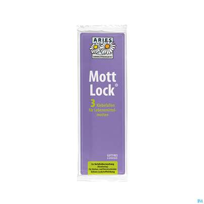 Sie sehen eine Packung Aries Mottlock Klebefalle 3st, Produktbild: 01 Aries Mottlock Klebefalle 3st, A-Nr.: 3428508 - 01