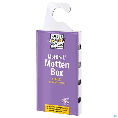 Sie sehen eine Packung Aries Mottlock Mottenbox 1st, Produktbild: 02 Aries Mottlock Mottenbox 1st, A-Nr.: 3428454 - 02