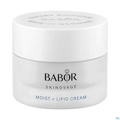 Sie sehen eine Packung Babor Skinovage/moisturizing Moist +lipid Cream 40123 50ml, Produktbild: 01 Babor Skinovage/moisturizing Moist +lipid Cream 40123 50ml, A-Nr.: 5578436 - 01