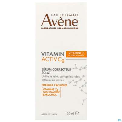 Sie sehen eine Packung Avene Vitamin Activ Cg Serum-konzentrat 30ml, Produktbild: 02 Avene Vitamin Activ Cg Serum-konzentrat 30ml, A-Nr.: 5826437 - 02